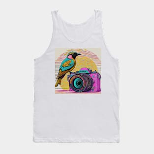 Trippy bird! Tank Top